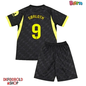 Atletico Madrid Alexander Sorloth #9 Udebanesæt Børn 2026-27 Kort ærmer (+ korte bukser)